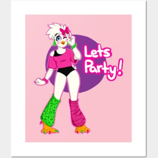 Glamrock Chica: Lets Party! Posters and Art